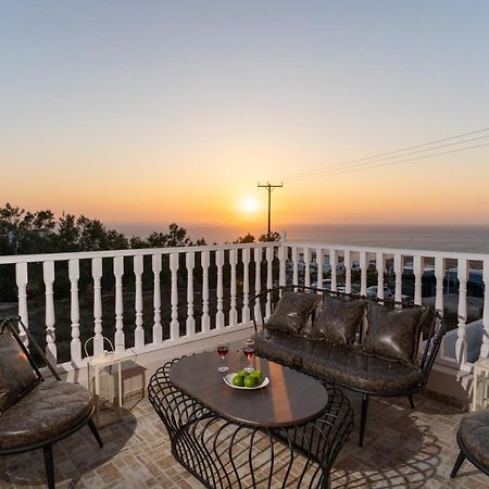 Amarie House With Sea View & Sunset View Villa Oia  Bagian luar foto
