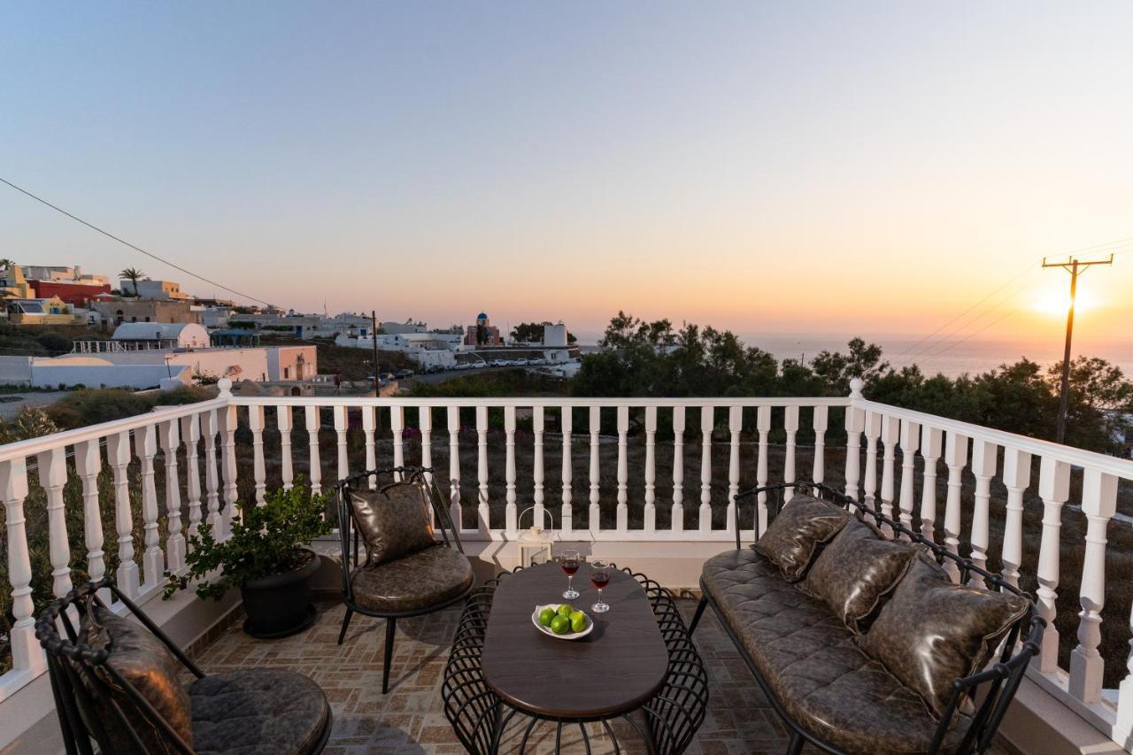 Amarie House With Sea View & Sunset View Villa Oia  Bagian luar foto
